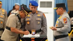Polda Riau Gelar Serah Terima Jabatan Sejumlah Pejabat Utama dan Kapolres