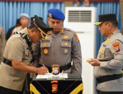 Polda Riau Gelar Serah Terima Jabatan Sejumlah Pejabat Utama dan Kapolres