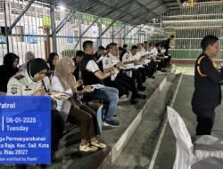 Wujudkan Zero HALINAR, Lapas Kelas IIA Pekanbaru Gelar Tes Urine Mendadak bagi Pegawai dan Warga Binaan