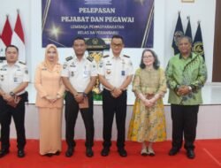 Penuh Haru dan Apresiasi, Lapas Pekanbaru Lepas Pejabat Pindah Tugas dan Pegawai Purna Bakti