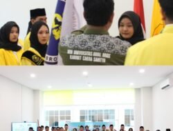Resmi dilantik Nandara Faza Satyva Dan Salsa Wiratama Sebagai Pengurus Badan Eksekutif Mahasiswa Universitas Awal Bros