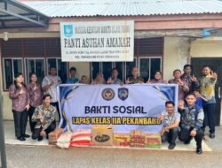 Lapas Pekanbaru Gelar Bakti Sosial di Panti Asuhan, Wujud Implementasi 15 Program Aksi Kemenimipas 2026