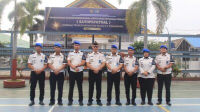 Kalapas Pekanbaru Kukuhkan Tim Satopspatnal, Perkuat Pengawasan dan Deteksi Dini Gangguan Keamanan