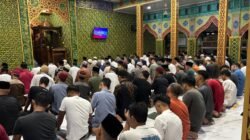 Tarawih Jadi Penyejuk Hati Warga Binaan Lapas Pekanbaru di Malam Pertama Ramadhan