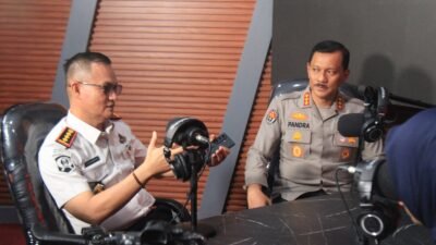 Wujudkan Kolaborasi Positif, Kepala Lapas Pekanbaru Sambangi Kabid Humas Polda Riau