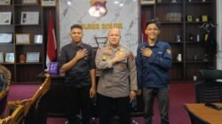 Kapolres Solok Arosuka AKBP Agung Pranajaya, S.I.K Terima Kunjungan Silaturahmi Awak Media