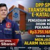 Transparansi E-Katalog? SPKN Minta Kejaksaan Usut Pengadaan Disdik Kota Pekanbaru