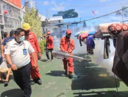 Fogging Massal, Cara Lapas Pekanbaru Cegah Warga Binaan Terpapar Penyakit DBD