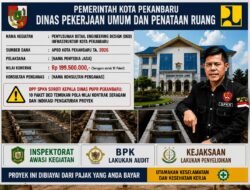 DPP SPKN Soroti Kepala Dinas PUPR Pekanbaru: 10 Paket DED Temukan Pola Nilai Kontrak Seragam dan Indikasi Pengaturan Proyek