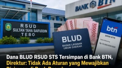 Tanggapi Usulan Golkar, Direktur RSUD STS: Aturan Tidak Mewajibkan Dana BLUD di Bank Jambi