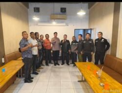 Pererat Sinergitas, Kapolsek Kandis lakukan Temu Ramah Bersama Awak Media
