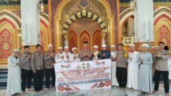 Kapolsek Kepenuhan Gelar Jumat Keliling, Imbau Warga Cegah Karhutla dan Penyalahgunaan Narkoba