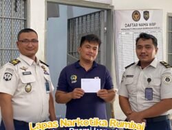 BIMKER LAPAS NARKOTIKA RUMBAI SALURKAN PREMI KEPADA WARGA BINAAN PEMASYARAKATAN
